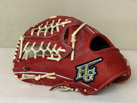 Hi-Gold 硬式野球グラブ 心極シリーズ 外野手用 KKG2108 左投げ用　バーニングオレンジ×ベージュ