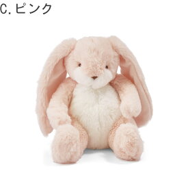 バニーズバイザベイ bunniesbythebay Wee Nibble 小さいたれ耳うさぎのぬいぐるみ（うさぎ ぬいぐるみ 手乗り 手のり 出産祝い ベビー 赤ちゃん 誕生日 女の子 男の子　ラビット　ウサギ）