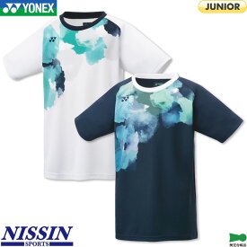 ヨネックス バドミントン ジュニア ゲームシャツ 10508J ジュニア 少年 少女 ゲームウェア ユニフォーム テニス ソフトテニス 日本バドミントン協会検定合格品