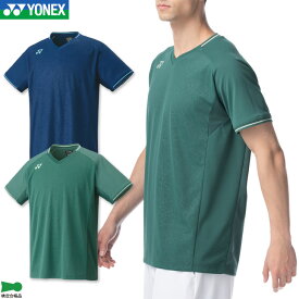 ヨネックス バドミントン ゲームシャツ(フィットスタイル) 10518 メンズ 男性用 ゲームウェア ユニフォーム テニス ソフトテニス 日本バドミントン協会審査合格品