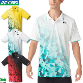 ヨネックス バドミントン ゲームシャツ 10601 ユニ 男女兼用 ゲームウェア ユニフォーム テニス ソフトテニス ポロシャツ ポロタイプ 襟付き 日本バドミントン協会審査合格品