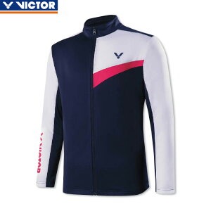 ビクター バドミントン ウォームアップジャケット J-30603 ユニ 男女兼用 スポーツウェア トレーニングウェア ウォームアップシャツ プラクティスシャツ