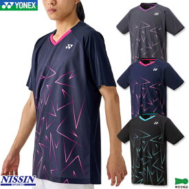 ヨネックス バドミントンウェア ゲームシャツ 10673 ユニ 男女兼用 ゲームウェア ユニフォーム テニス ソフトテニス 日本バドミントン協会審査合格品