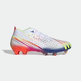 アディダス プレデター エッジ.1 FG adidas 【サッカー・フットサル】 シューズ サッカースパイク 大人 メンズ 天然芝 Predator Edge アル・リフラパック ALRIHLA PACK フットウェアホワイト×ソーラーイエロー×パワーブルー (GW1028)