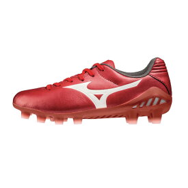 ミズノ モナルシーダ NEO II PRO Jr mizuno 【サッカー・フットサル】 シューズ ジュニア サッカースパイク キッズ 子供 天然芝 人工芝 土 MONARCIDA ネオ 2 プロ パッションレッド×ホワイト (P1GB222060)