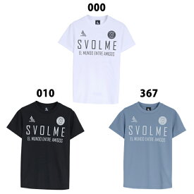 スボルメ JrロゴプラT24SDG svolme ウェア サッカー プラクティスシャツ プラシャツ Tシャツ 半袖 吸汗速乾 UVカット ジュニア キッズ 子供 (1241-25200)