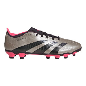 アディダス プレデター LEAGUE HG/AG adidas サッカー スパイク シューズ 土 人工芝 大人 メンズ プラチナメタリック×オーロラブラック×ターボ (IF6383)