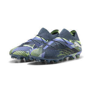 �v�[�} puma �t���[�`���[7�A���e�B���b�gHG/AG puma �T�b�J�[ �V���[�Y �X�p�C�N �t���[�`���[ Gray Skies×Puma White (107921-03)