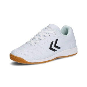 ヒュンメル アピカーレ5 IN Jr hummel フットサルシューズ インドアシューズ 屋内 室内 ジュニア キッズ 子供 ホワイト×ブラック (HJS5123-1090)