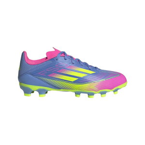 AfB_X F50 LEAGUE HG/AG J adidas TbJ[ jr XpCN Blue Fusion / Lucid Lemon / Lucid Pink (IE3751)