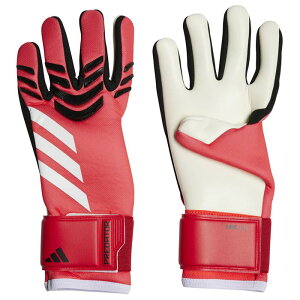 アディダス プレデター LEAGUE ゴールキーパーグローブ adidas サッカー キーパーグローブ キーパー手袋 ゴールキーパー GK ルシッドレッド/ブラック/ホワイト (KWA54-JH3819)