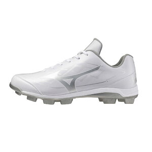 �싅 �~�Y�m �|�C���g�X�p�C�N �N�b�V�������{�_�C�A mizuno �싅�X�p�C�N �R�^�C�v �z���C�g×�V���o�[ (11GP2525-01)