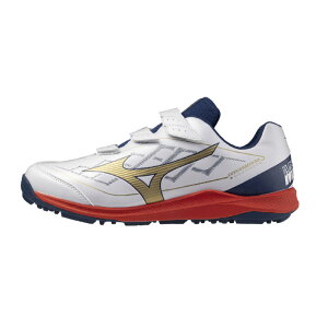�싅 �~�Y�m �g���[�j���O�V���[�Y mizuno �g���V���[ �싅�V���[�Y �x���g�^�C�v �z���C�g×�S�[���h×�l�C�r�[ (11GT2525-42)