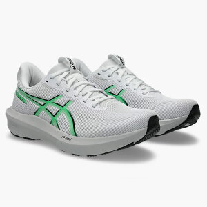 �싅 �A�V�b�N�X �����j���O�V���[�Y GT-1000 14 asics �����j���O �g���[�j���O �X�|�[�c �����Y �V���[�Y �����j���O�V���[�Y ���� �����V���[ �}���\�� �W���M���O White/Vital Green (1011C077-101)