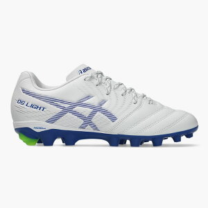 �A�V�b�N�X DS LIGHT JR GS asics �T�b�J�[�X�p�C�N �V���[�Y �y �V�R�� �l�H�� �W���j�A Jr �q�� White/Asics Blue (1104A054-102)
