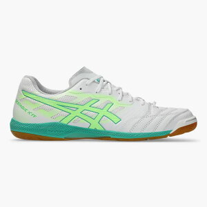 �A�V�b�N�X DESTAQUE K FF asics �t�b�g�T���V���[�Y �C���h�A�V���[�Y ���C�h ���� White/Illuminate Green (1111A217-102)