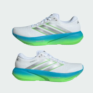 �싅 �A�f�B�_�X �����j���O�V���[�Y SUPERNOVA RISE 3 adidas �����j���O �g���[�j���O �X�|�[�c �����Y �V���[�Y �����j���O�V���[�Y ���� �����V���[ �}���\�� �W���M���O Cloud White / Silver Metallic 