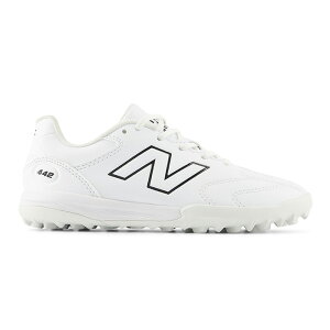 �j���[�o�����X 442 Team TF Jnr V3 NewBalance �T�b�J�[ �t�b�g�T�� �g���[�j���O�V���[�Y �g���V���[ �l�H�� �^�[�t �W���j�A Jr �L�b�Y �q�� WHITE (Y43T8SZW)