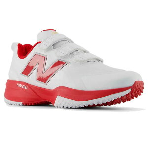 �싅 �j���[�o�����X �^�[�t�V���[�Y FuelCell 1000 v1 TURF NewBalance �싅�V���[�Y �g���[�j���O�V���[�Y �g���V���[ ���� ���Z�싅 �x���g�^�C�v WHITE/RED (M10007B02E)