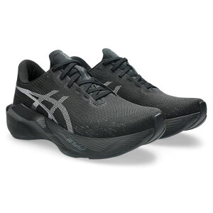 �싅 �A�V�b�N�X �����j���O�V���[�Y NOVABLAST 6 asics �����j���O �E�H�[�L���O �W���M���O �C �����Y �X�|�[�c Black/Black (1011C243-002)