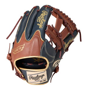 �싅 ���[�����O�X �\�t�g�{�[���p�O���[�u HYPER TECH COLORS �I�[�����E���h Rawlings �\�t�g�{�[�� �O���u �O���[�u �E���� (GS6FHTC565W-N-BR)