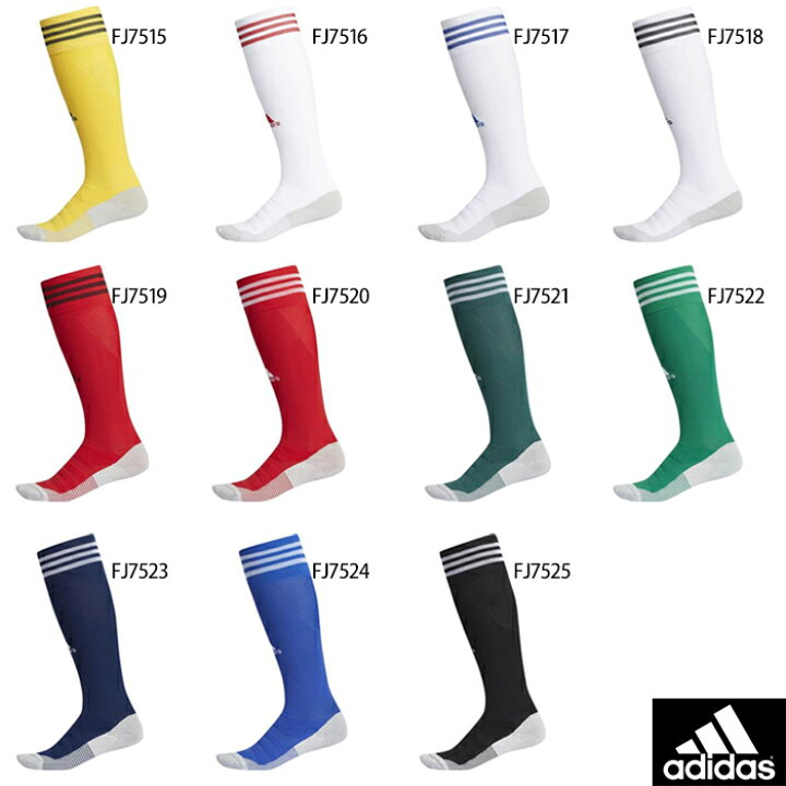 楽天市場 Adiソックス 18 J Gog32 アディダス Adidas サッカーストッキング サッカーソックス 靴下 Sportsプラス １
