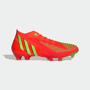 アディダス プレデター エッジ.1 FG adidas 【サッカー・フットサル】 シューズ サッカースパイク メンズ 大人 天然芝 Predator edge ソーラーレッド×チームソーラーイエロー×コアブラック (GW1029)