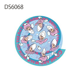 【ポイント10倍★1/9-1/16お買い物マラソン】[公式] Disney ディズニー ふしぎの国のアリス ヤングオイスターズ サークル アウトドアステッカー DS6068 スモール・プラネット