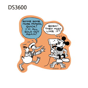 [] Disney fBYj[ ~bL[}EX hih_bN GOSH! LN^[XebJ[ V[ DS3600 X[Evlbg Mickey ~bL[ Donald hih