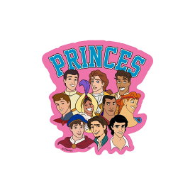 【ポイント10倍★10/4-10/9お買い物マラソン】[公式] Disney ディズニー NOSTALGICA 80type line up Stickers プリンス キャラクターステッカー シール DS6646N スモール・プラネット ノスタルジカ