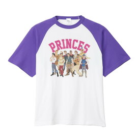 【ポイント10倍★1/9-1/16お買い物マラソン】[公式] Disney ディズニー NOSTALGICA プリンス パープル Tシャツ Lサイズ DS6883N スモール・プラネット ノスタルジカ ヘラクレス フィリップ シャン アダム アラジン エリック チャーミング フリン・ライダー ラグランスリーブ