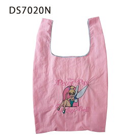 【ポイント10倍★10/4-10/9お買い物マラソン】[公式] Disney ディズニー NOSTALGICA 刺繍トートバッグ ピーター・パン ティンカー・ベル DS7020N ノスタルジカ エコバッグ ショッピングバッグ ポリエステルバッグ ギフト エンブロイダリー PINKシリーズ