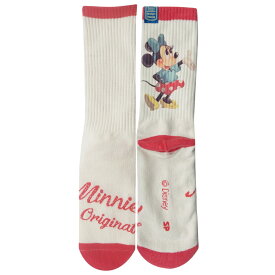 【ポイント10倍★1/9-1/16お買い物マラソン】[公式] Disney ディズニー American Paradise アメリカンパラダイス ミニーマウス ポーズ プリントソックス DS5817AJ 50s 60s ヴィンテージ感 アメリカ アメリカンレトロ ミッキー ミニー