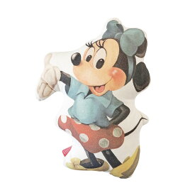 【ディズニーファン掲載商品】【ポイント10倍★1/9-1/16お買い物マラソン】[公式] Disney ディズニー American Paradise アメリカンパラダイス ミニーマウス ポーズ ダイカットクッション DS5821A 50s 60s ヴィンテージ感 アメリカ アメリカンレトロ
