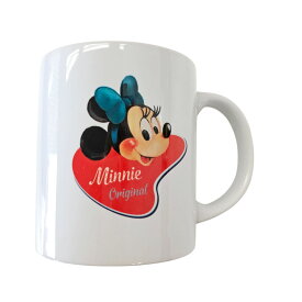 【ポイント10倍★1/9-1/16お買い物マラソン】[公式] Disney ディズニー American Paradise アメリカンパラダイス ミニーマウス バッジ マグカップ DS5823A 50s 60s ヴィンテージ感 アメリカ アメリカンレトロ ミッキー ミニー
