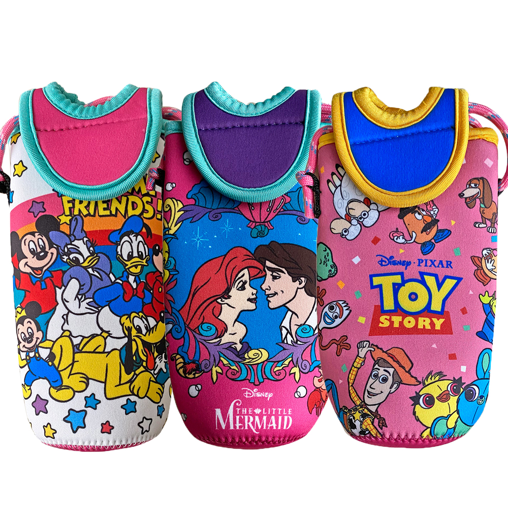 ディズニー リトルマーメイド 商い トイストーリー 大人気 ペットボトルホルダー ドリンクホルダー ミッキー Disney
