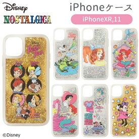 【ポイント10倍★10/4-10/9お買い物マラソン】[公式] Disney ディズニー ノスタルジカ iPhoneケース iPhoneXR　iPhone11 ピーターパン わんわん物語 リトル・マーメイド アリエル ミニーマウス アイフォンカバー XR 11 DS2891N_DS2915N スモール・プラネット minnie