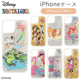 【ポイント10倍★10/4-10/9お買い物マラソン】[公式] Disney ディズニー ノスタルジカ 　iPhoneケース13mini　ピーターパン わんわん物語 リトル・マーメイド アリエル ミニーマウス iPhone 13 mini DS2894N_DS2918N スモール・プラネット アイフォンカバー