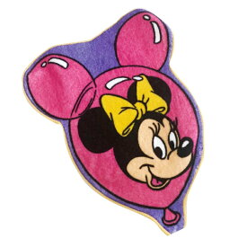 [公式] Disney ディズニー ノスタルジカ ダイカットタオル ミニーマウス バルーンAPDS3896N スモール・プラネット ミニーの日 minnie 3月2日