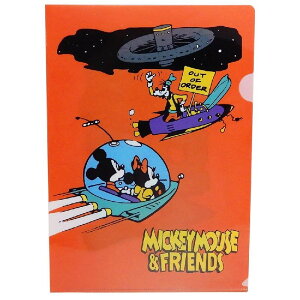 �y�|�C���g10�{��10/4-10/9���������}���\���z[����] Disney �f�B�Y�j�[ NOSTALGICA �m�X�^���W�J �~�b�L�[ �� �t�����Y A4 �V���O�� �N���A�t�@�C��/�A�E�g�I�u�I�[�_�[ DSST546NTW �X���[���E�v���l�b