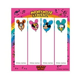 [公式] Disney ディズニー NOSTALGICA ノスタルジカ レインボー ピンク スティック付箋 DSST1044N スモール・プラネット