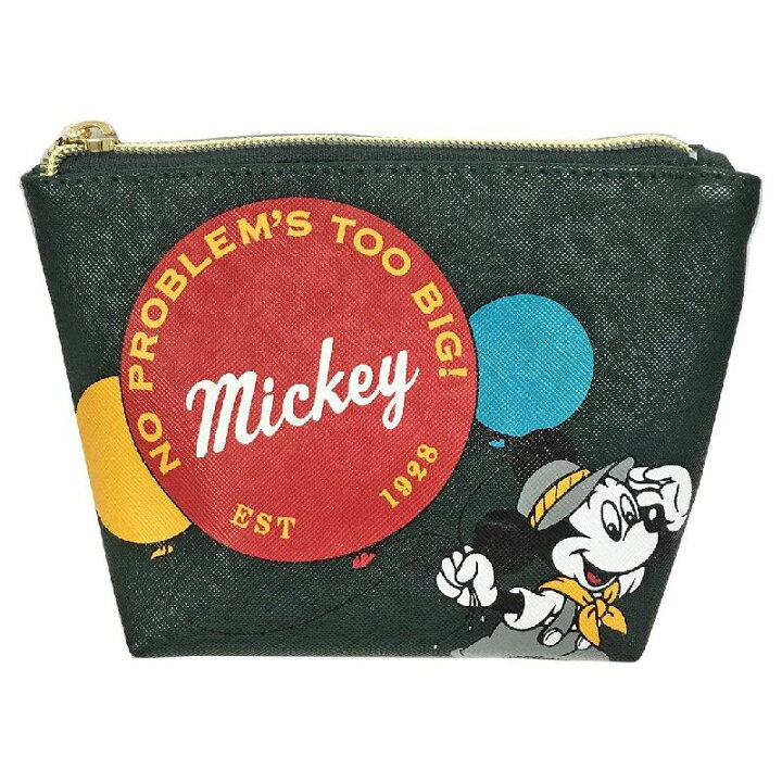 楽天市場】[公式] Disney ディズニー シボ合皮ポーチ ミッキー 