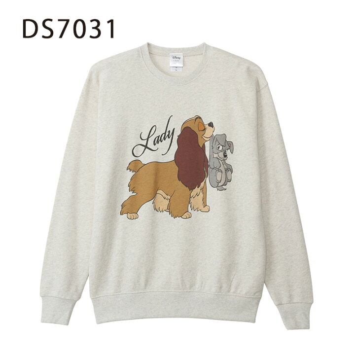 楽天市場】[公式] Disney わんわん物語 くわえる スウェット DS7031 