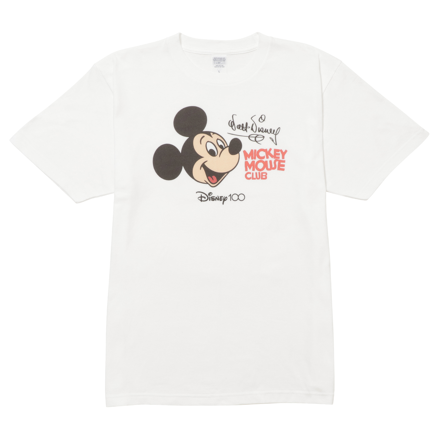 楽天市場】[公式] Disney ディズニー ディズニー100 Tシャツ ミッキー