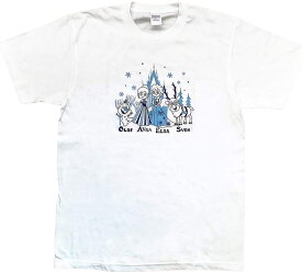 [公式] Disney ディズニー TシャツMアナ雪ミンナWH AWDSF6304 スモール・プラネット