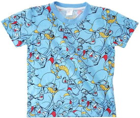 [公式] Disney ディズニー ジーニー ぎっしり 総柄 Tシャツ トップス キッズ スモール・プラネット