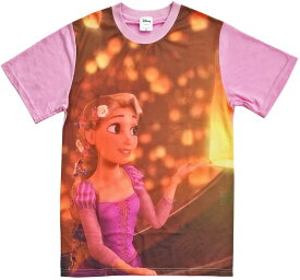 [公式] Disney ディズニー ラプンツェル フルカラー Tシャツ トップス AWDS5233_AWDS5234 スモール・プラネット