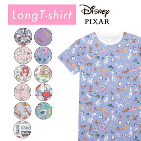 [公式] Disney ディズニー ミッキーマウス＆ミニーマウス いっぱい パターン ロングTシャツ DS3715_DS3755 スモール・プラネット