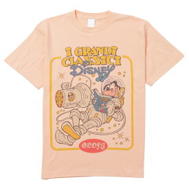 [公式] Disney ディズニー NOSTALGICA 100シリーズ グーフィー Tシャツ Lサイズ DS4057N スモール・プラネット