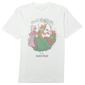 8月中旬頃から発送開始★[公式] Disney ディズニー NOSTALGICA 100シリーズ ロビン・フッド Tシャツ Lサイズ DS4069N スモール・プラネット